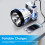 Rechargeable LED Headlamp High Power Headlight Torch Flashlight Motion Sensor 3 Light Modes 5