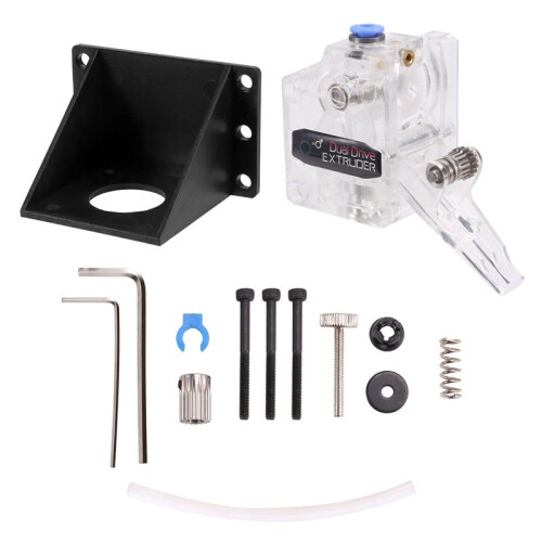 2X BMG Transparent Extruder for Chiron Vyper, 3D Printer Accessory 3D Printer Transparent Extruder 2