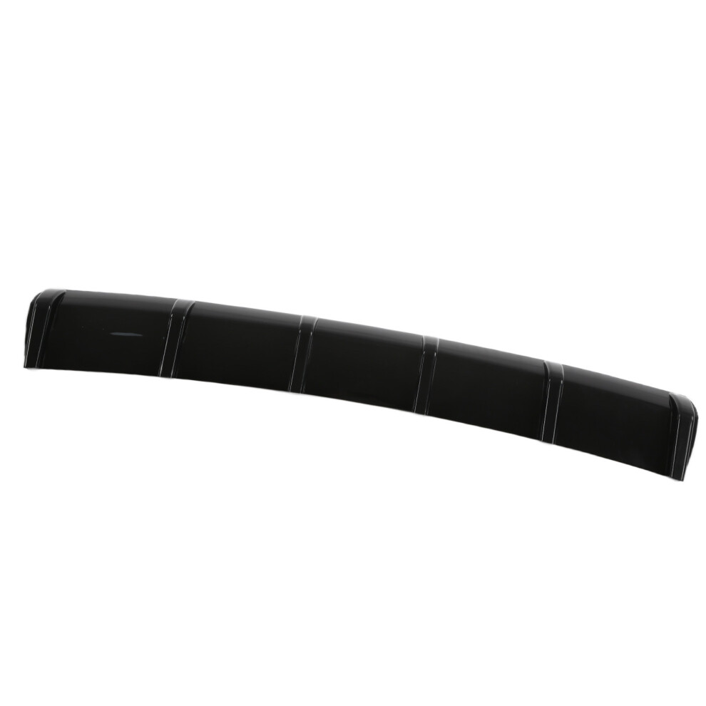 Glossy Car Rear Spoiler Diffuser Black 7444352582532
