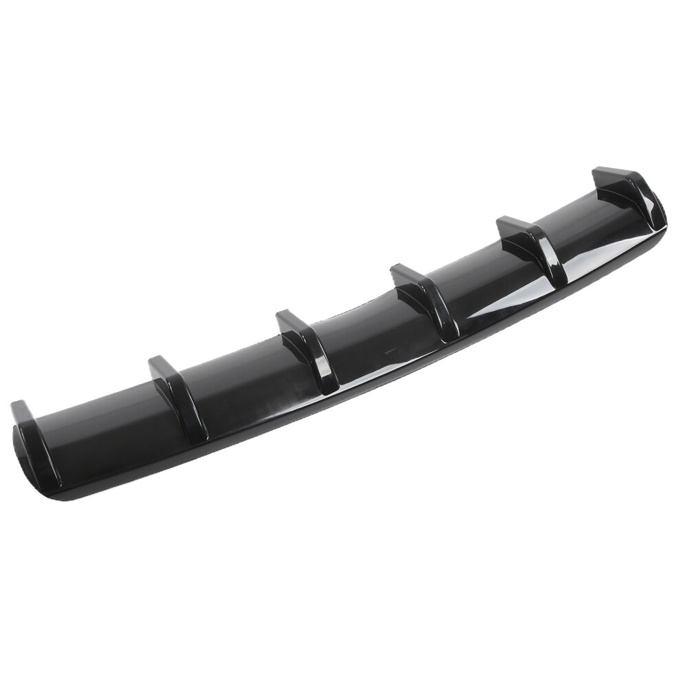 Abs Rear Bumper Diffuser Chassis Splitter Black 7444352561858