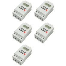 5X KG316T-II Din Rail Microcomputer Tijdschakelaar Tijdregeling Timer AC 220V 25A DIGITALE TIJDSCHAKELAAR Relaisregeling