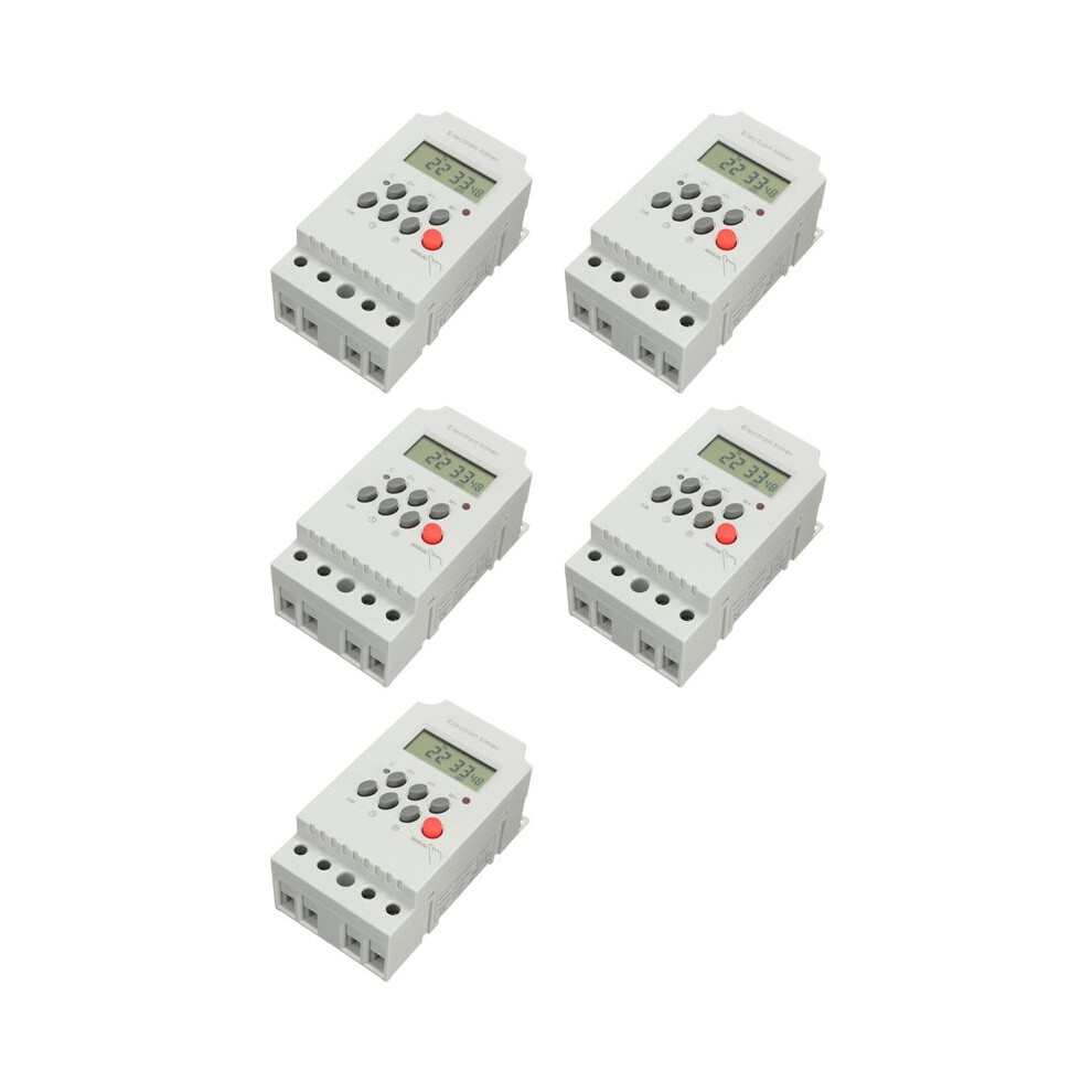 5X Kg316t-Ii Din Rail Microcomputer Control Control Timer Ac220v 25A Digital Timer Relay Control 6032767115646