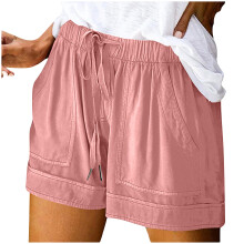Fashion And Comfortable Women's High Waist Wide Leg-pink M