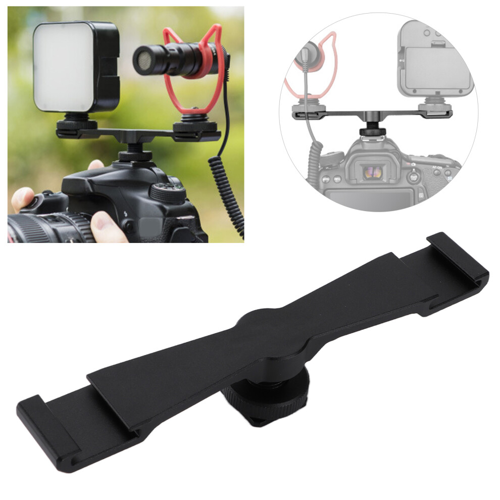Yelangu Camera Mount Dual Cold Shoe Bar Light 7340572776136
