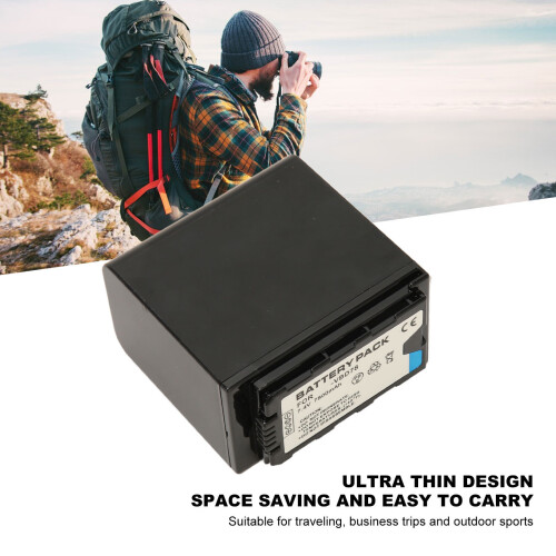 7800mAh Li-ion Camera Battery Black for MDH3 PX298 2