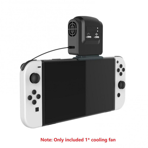 Game Console Fan Cooler Adjustable Speed Console Cooling Radiator for Switch Oled Gamepad 2