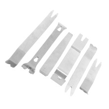 6pcs Metal Car Interior and Dashboard Trim Removal Tools with Storage Bag