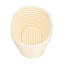 Ovale Brotteig-Fermentationkorb 21x14x8cm Waschbarer Backwaren-Gärkorb Banneton