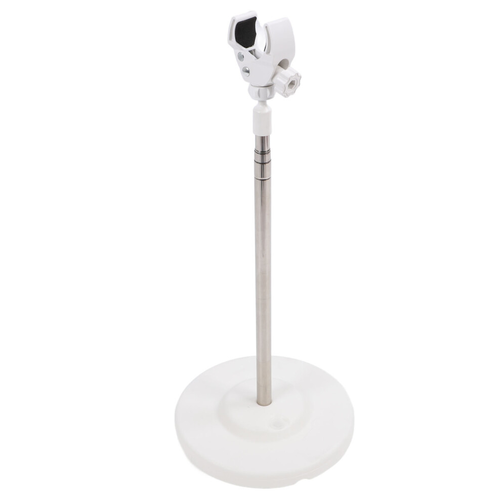 Unisex Telescopic Stainless Steel Hair Dryer Holder Stand For Bathroom Organization