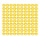 100PCS Yellow Plastic Pigeon Leg Rings 8mm for identification 15