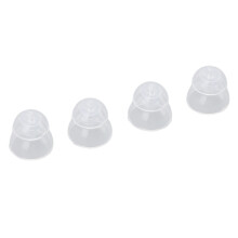 Close Dome Washable Earbud Accessories 8mm Transparent Plastic