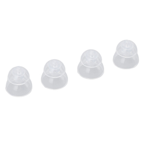 Close Dome Washable Earbud Accessories 8mm Transparent Plastic