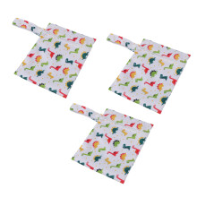 Diaper Wet Bags 3pcs Waterproof Reusable Travel Hanging T11
