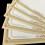 20pcs A4 Horizontal and Vertical Gradient Gold Border Certificate Paper 3
