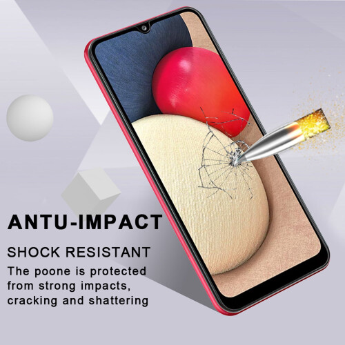 Aggxpf2Pack συμβατό με Samsung Galaxy A54 6.4" Προστατευτικό οθόνης από σκληρυμένο γυαλί, χωρίς 2
