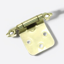 (Gold, Non-bending style) Self-Closing Cabinet Hinges for Kitchen