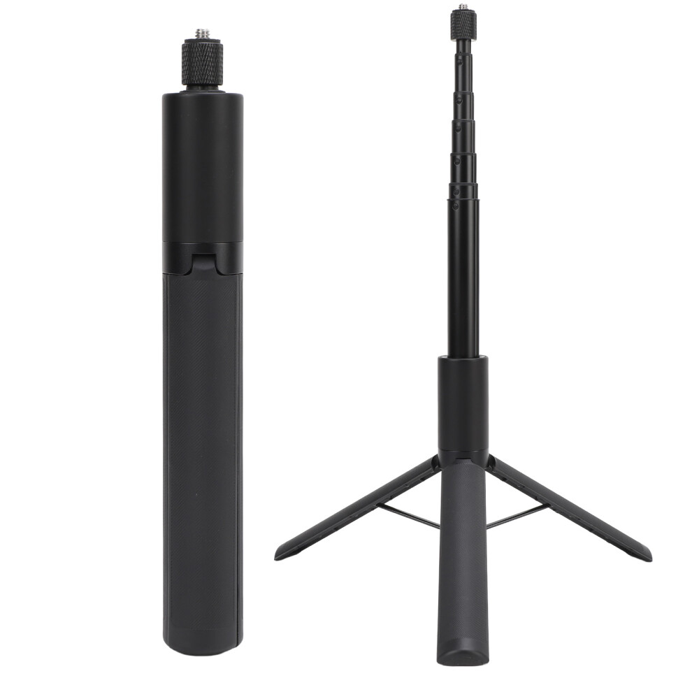 Lightweight Aluminum 1.2M Extendable Action Camera Selfie Stick Tripod 8731390874873