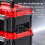 High Strength Plastic Tool Container Organizer Box-24 inches 5