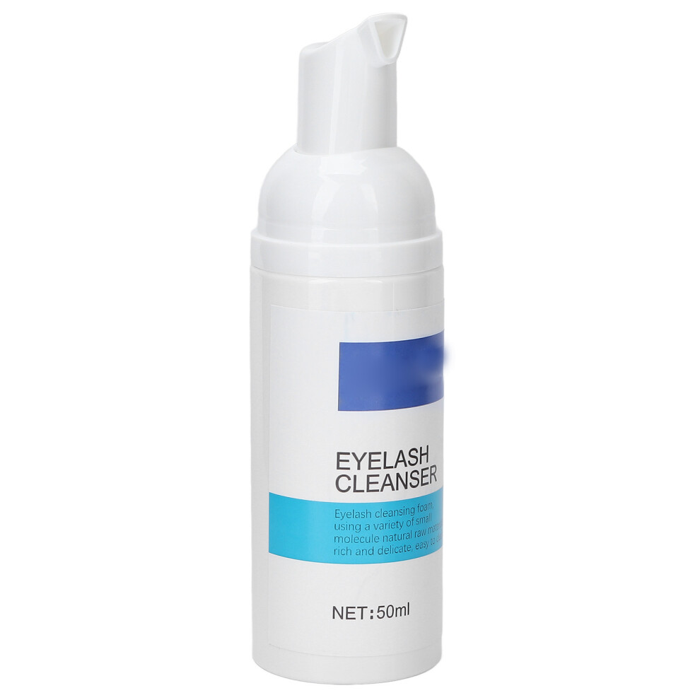 Eyelash Extension Cleanser Foam 50ml Non-Irritating Nourishing Eyelid Wash