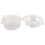 50 X Single Plastic Clear Cupcake Holder / Cake Container Dome Muffin Carrier 1