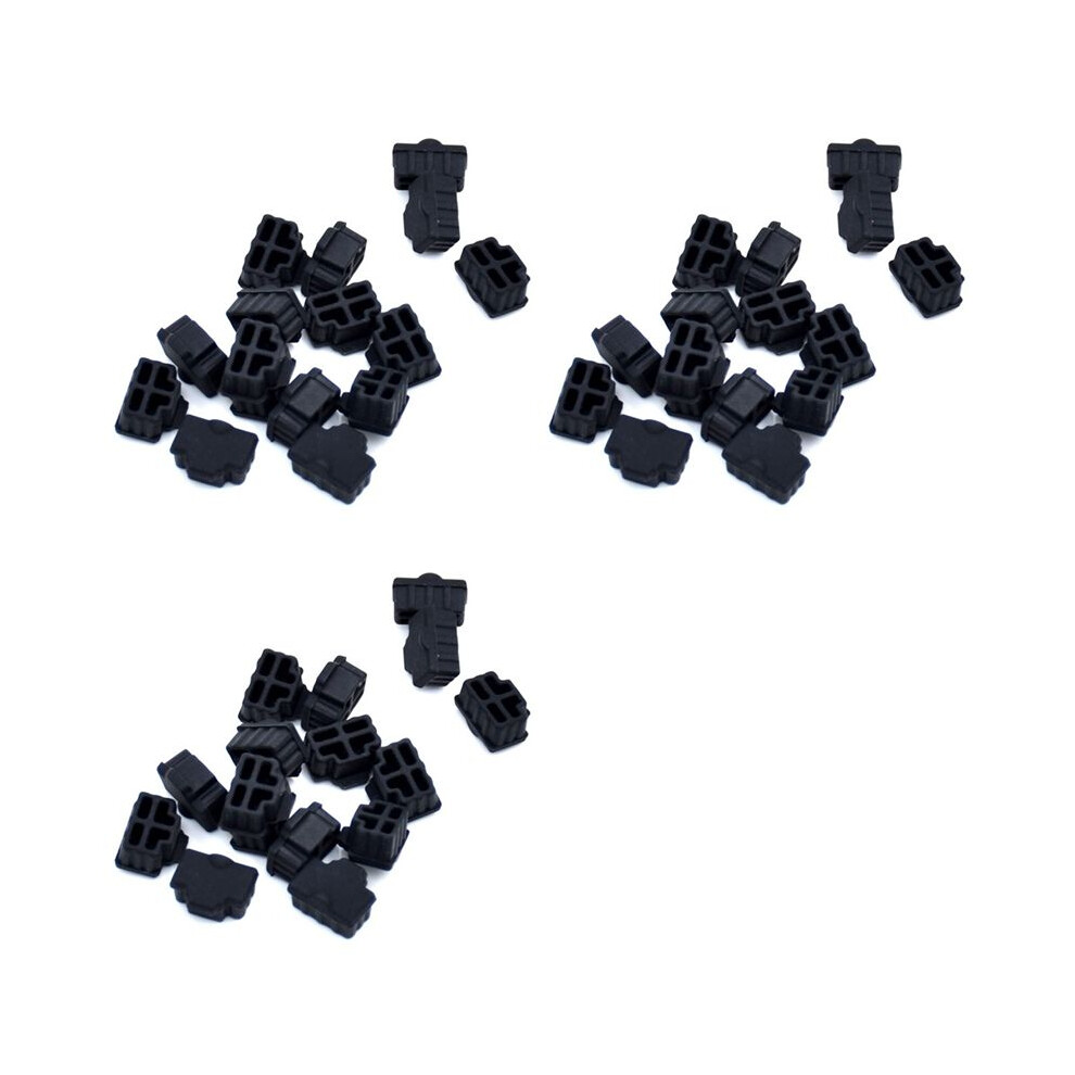 90X Rj45 Silicone Dust Plug Dust Cover Dust Cap Router Network Cable Interface Computer Network Cable Dust Cap 6032462119260