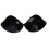Backless V-Shaped Push Up Strapless Self-Adhesive Bra Black B 2
