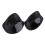 Backless V-Shaped Push Up Strapless Self-Adhesive Bra Black B 6
