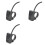 3X Electric Bicycle  Control Button Handlebar Mount Split Meter Switches Button for LCD Meter E-Bike Accessories 1