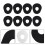 Patches Sensor Patches Meter Sensor Patch Sports Waterproof 50PCS 8.2x7.3cm Blood Glucose Fixed Patch for Dexcom G7 2
