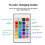 8pcs GU10 Bulbs and 1remote Control with Memory Function 4dynamic Lighting Modes Spotlight 17colors Changeable Spotlight 8