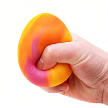 (soft sunrise) NeeDoh Dippin Dazzler Egg Squishy Toy Squeeze Color Changing Egg Easter Toy