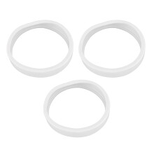 3PCS Pool Cleaner Tire Rubber for C10 White All Purpose Pool Maintenance