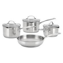 Stellar 7000 Profile 4 Piece Draining Cookware Set