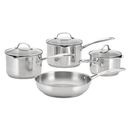 Stellar Stellar 7000 Profile 4 Piece Draining Cookware Set