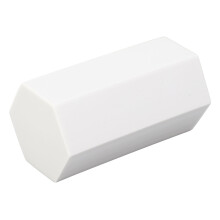 Soft Rubber Carving Block 10cm Hexagon for Seals & Medallions