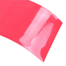 4Stück 2 M 50mm Breite PVC Waermeschrumpfschlauch für 2 x 18650 Rot