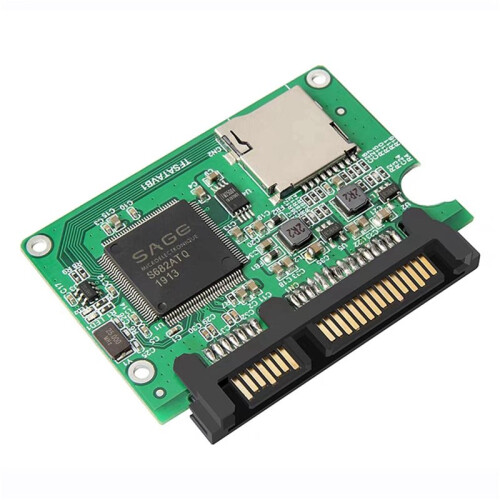 2X Adaptador TF para  para Notebook TF Micro- para Conversor de Disco Rígido  SSD 1