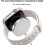 Συμβατή με θήκη XiHAMA για Apple Watch για SE/6/5/4 + Προστατευτικό οθόνης, λεπτό σκληρό 7