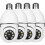 8 Pack Light Bulb Security Camera Outdoor,2.4G Wifi Light Socket Security Camera,Security Camera Light Bulb Outdoor 2