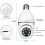 8 Pack Light Bulb Security Camera Outdoor,2.4G Wifi Light Socket Security Camera,Security Camera Light Bulb Outdoor 4