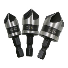 (Hexagonal handle 12/16/19mm three-piece set) Wood Hole Opener Drill for Door Window Cabinet