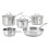 Stellar Stellar 7000 Profile 5 Piece Draining Cookware Set 1