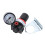 2X AR2000 G1/4 Inch Thread Air Control Compressor Pressure Relief Regulator Valve with Fitting 2