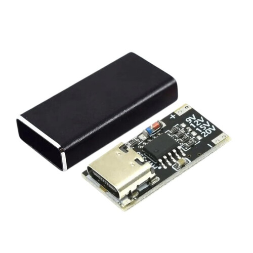 4X PD/QC/AFC/PPS/FCP Type-C Decoy Board USB-C Boost Module Type-C Trigger Polling Detector Power Fast Charging Board 1