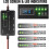 2X MPPT Solar Charge Controller 12V 10A, Solar Panel Charge Controller with Type-C and USB Output for AGM, LiFePO 9
