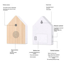 3X Bird Sound Box Bird Singing Speaker with Nature Sounds  Animal Noise Machine for Bedroom Living Room Relaxation