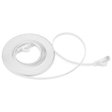 Ethernet Cable CAT6 Gigabit 8-Core Flat Copper Twisted Pair 15M Network Jumper
