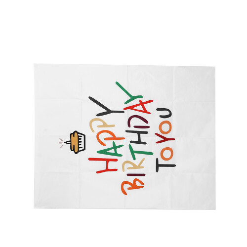 Soft Polyester Birthday Backdrop 1