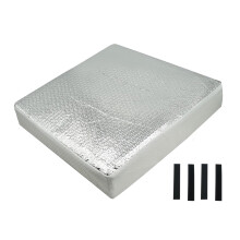 Reflective Waterproof RV Vent Insulator and Cover for Motorhome Heat Reduction All Seasons Use