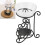 Glass Iron Essential Oil Burner 80ML Aroma Diffuser 12.6cm 7